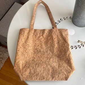 Cork Fabric Tote Bag